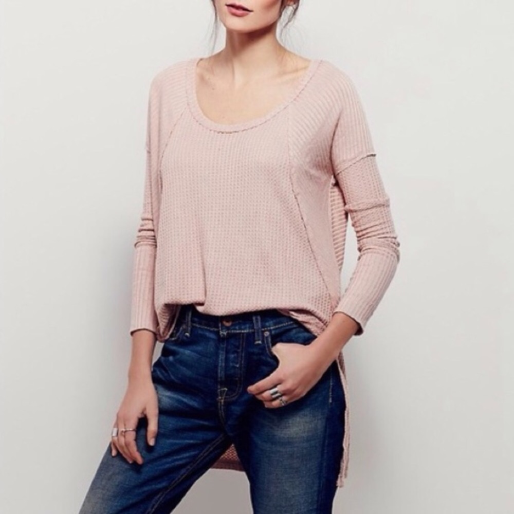 Free people Ventura thermal dusty rose